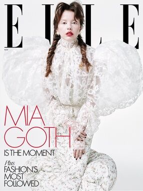 ELLE NOVEMBER 2025 - Featuring Actress Mia Goth